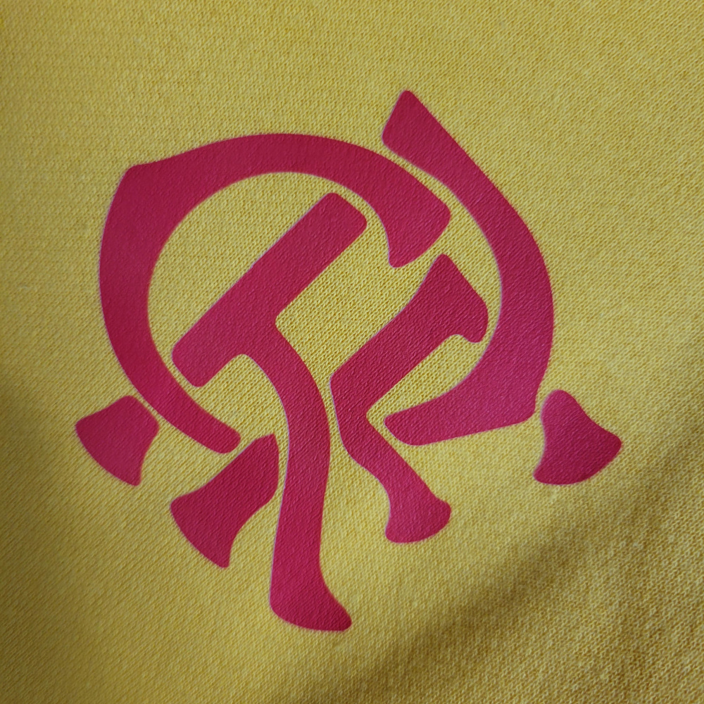 Flamengo Unisex Hoodie Yellow Size S-XXL