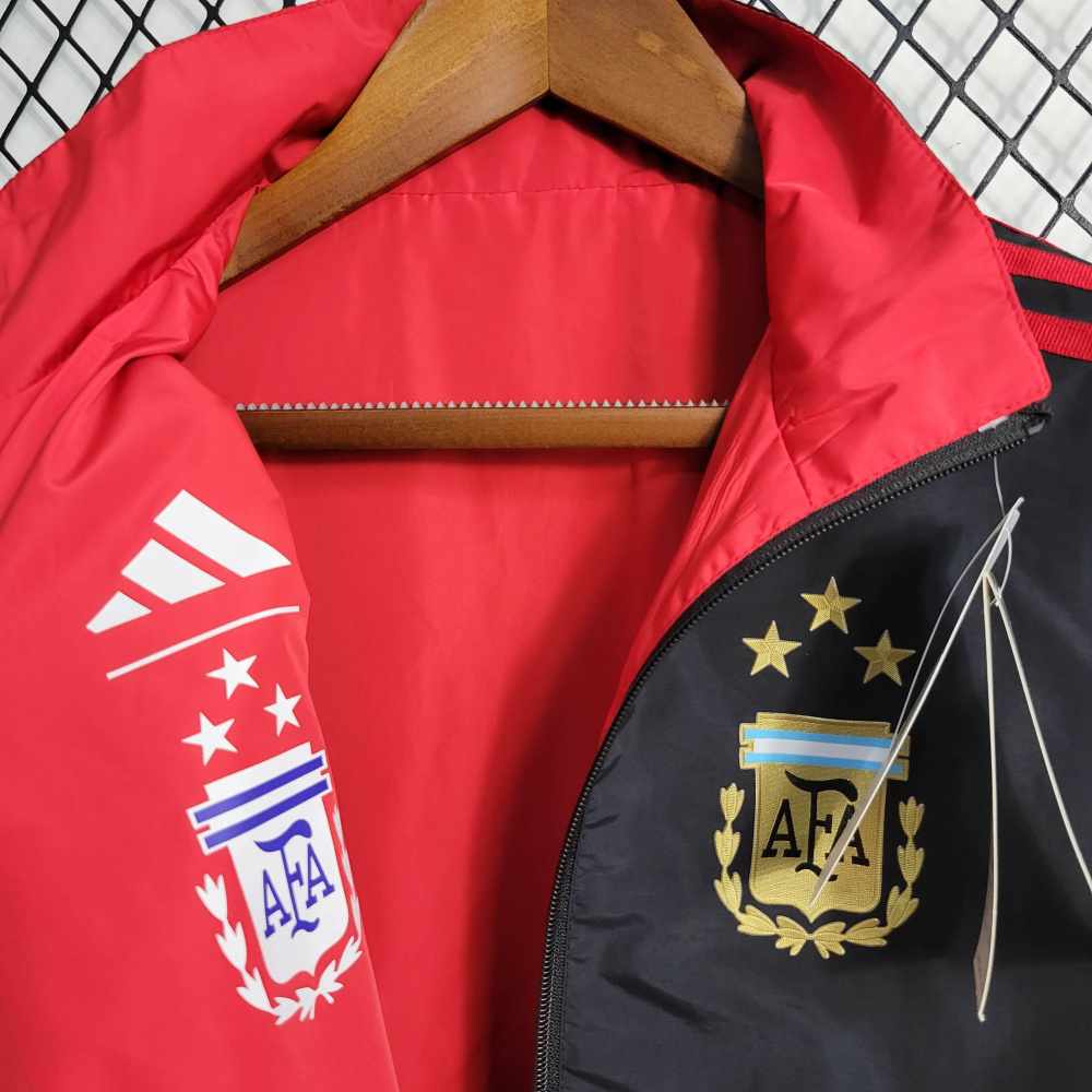2023 Double-sided Windbreaker Argentina 3-star size S-XXL