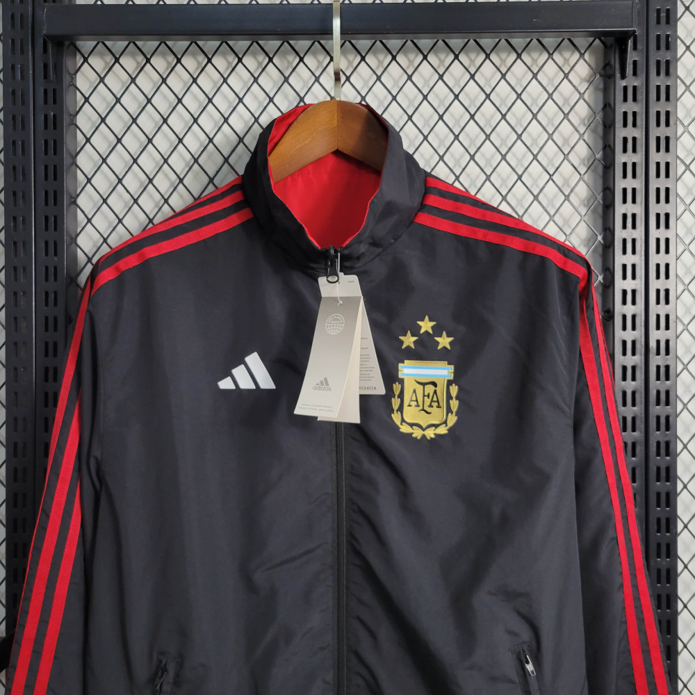 2023 Double-sided Windbreaker Argentina 3-star size S-XXL