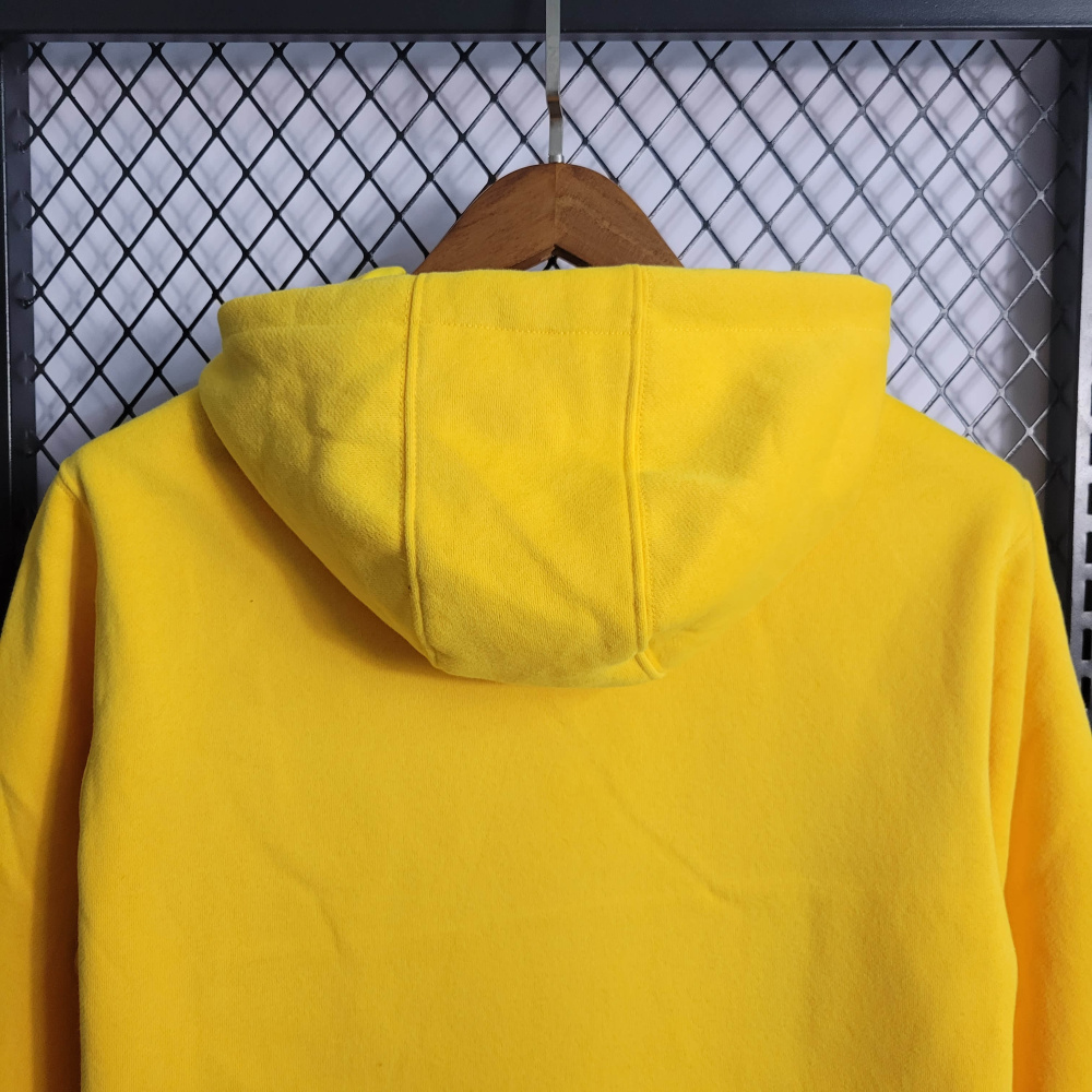 brazil  Yellow Hoodie Size S-XXL