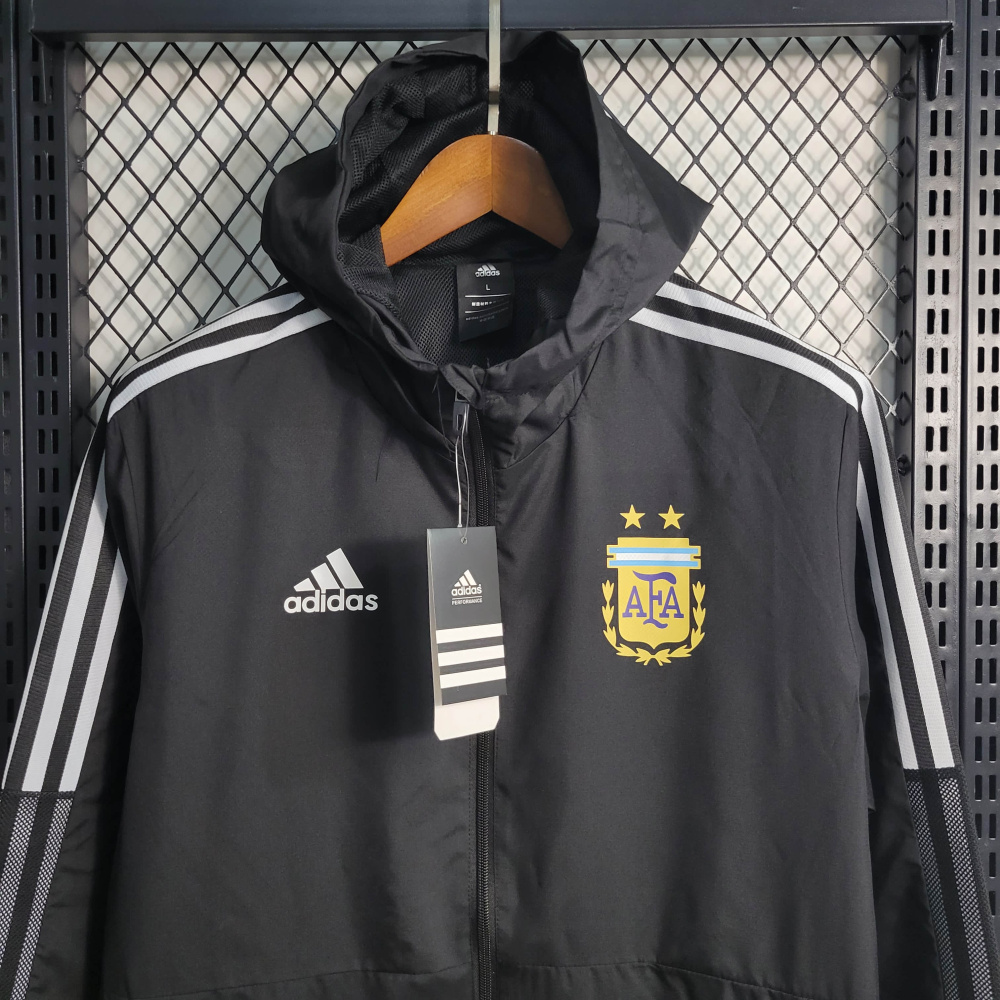 Windbreaker Argentina Black Size S-XXL