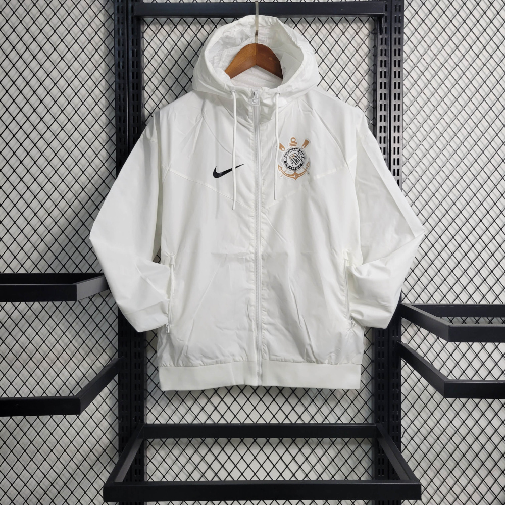23/24 player windbreaker Corinthians white size S-XXL