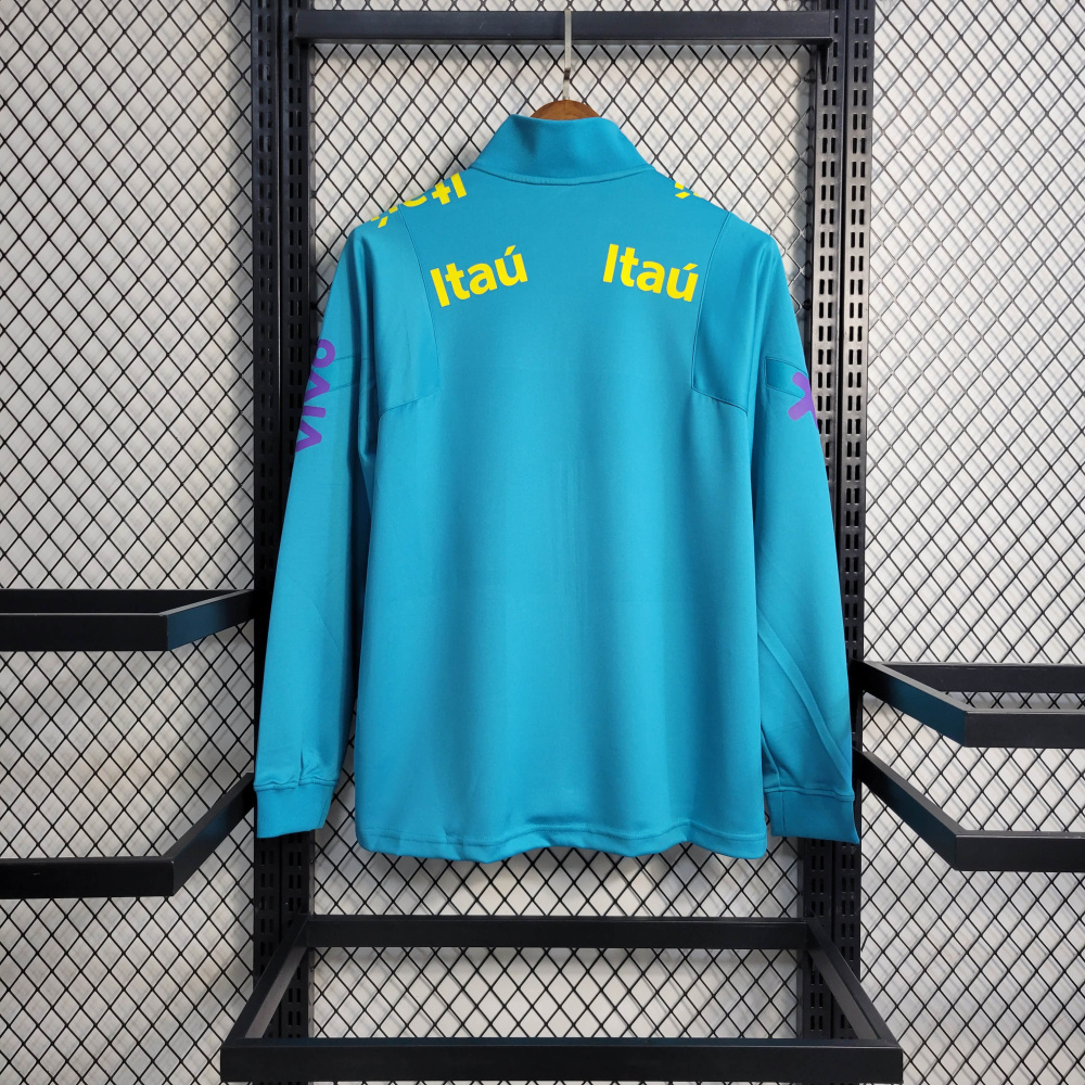 22/23 Brazil Blue Jacket Size S-XXL