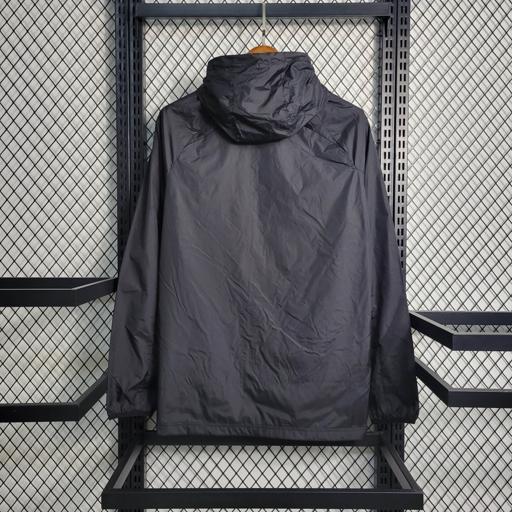 22/23 Windbreaker Corinthians Black Size S-XXL