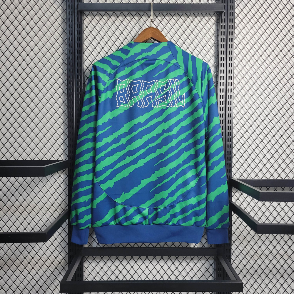 22/23 Brazil grass green training jacket S-XXL