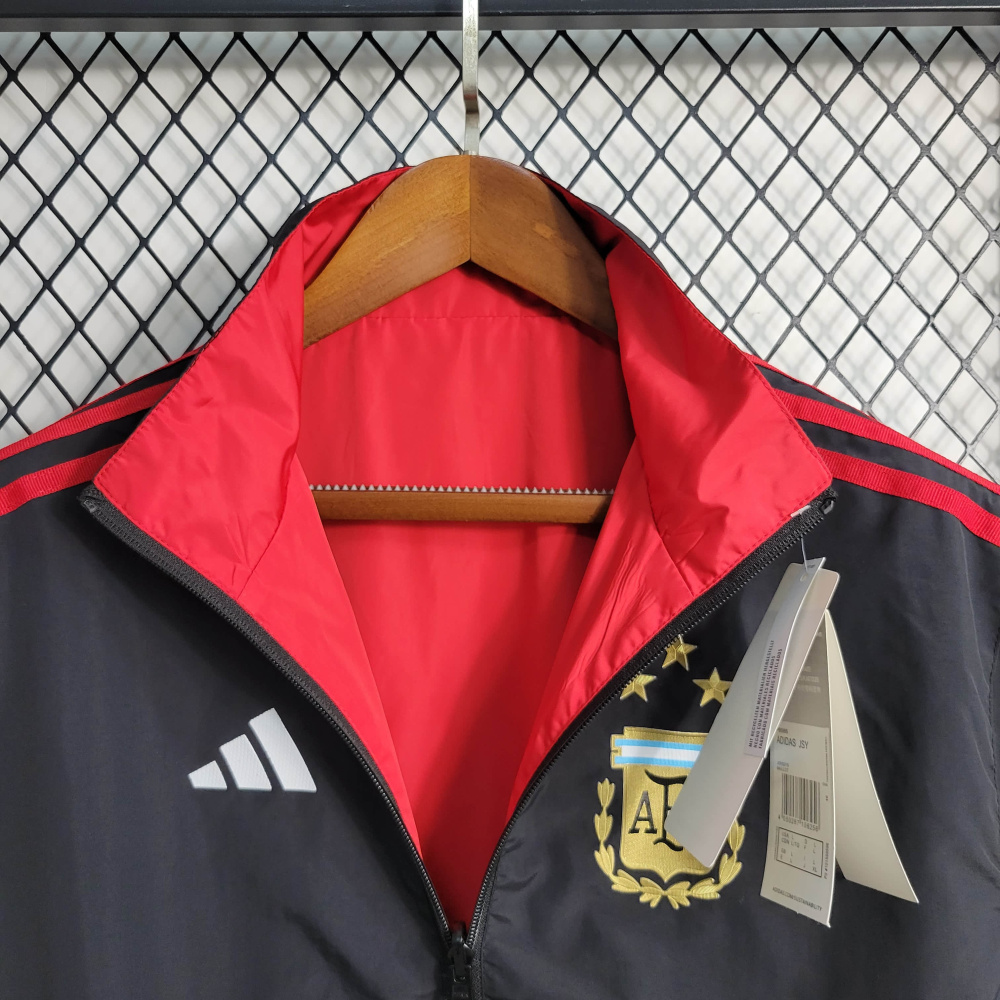 2023 Double-sided Windbreaker Argentina 3-star size S-XXL
