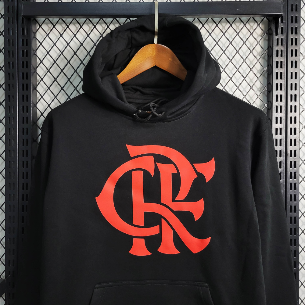 23/24 Flamengo Hoodie Black Size S-XXL