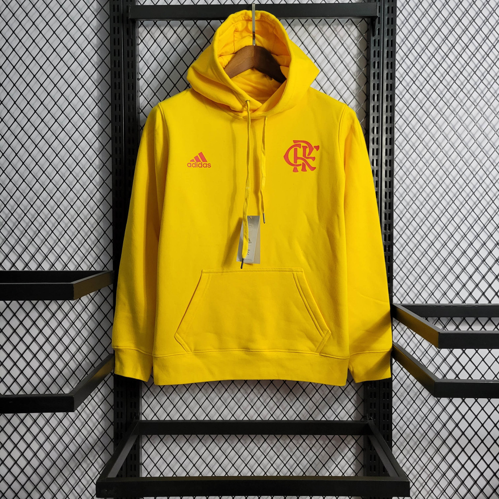 Flamengo Unisex Hoodie Yellow Size S-XXL