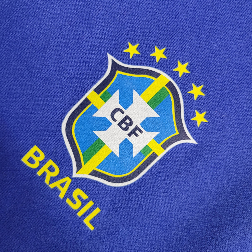 brazil  Blue Hoodie Size S-XXL