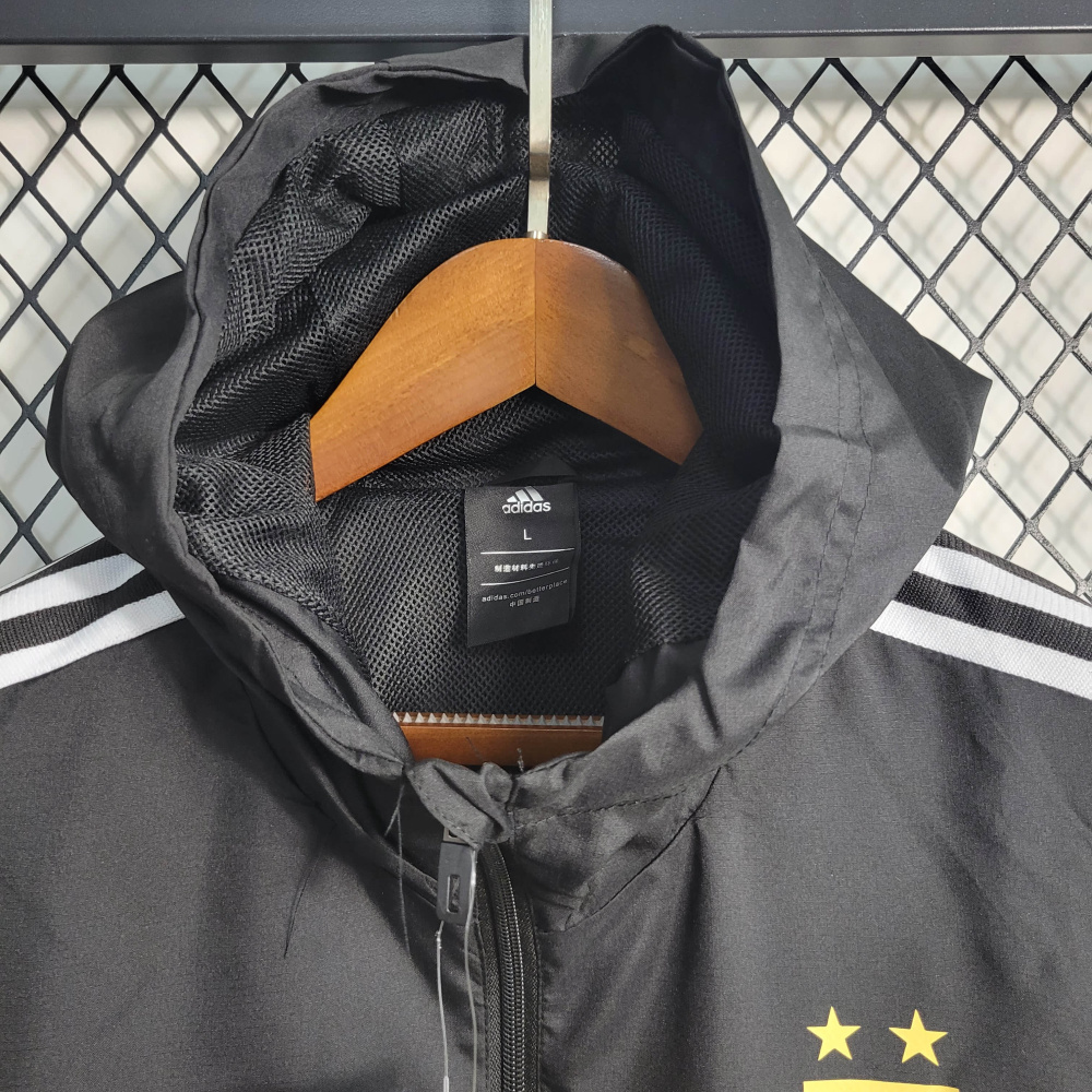 Windbreaker Argentina Black Size S-XXL