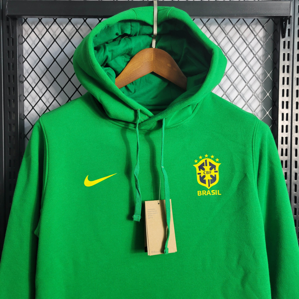brazil  Green Hoodie Size S-XXL