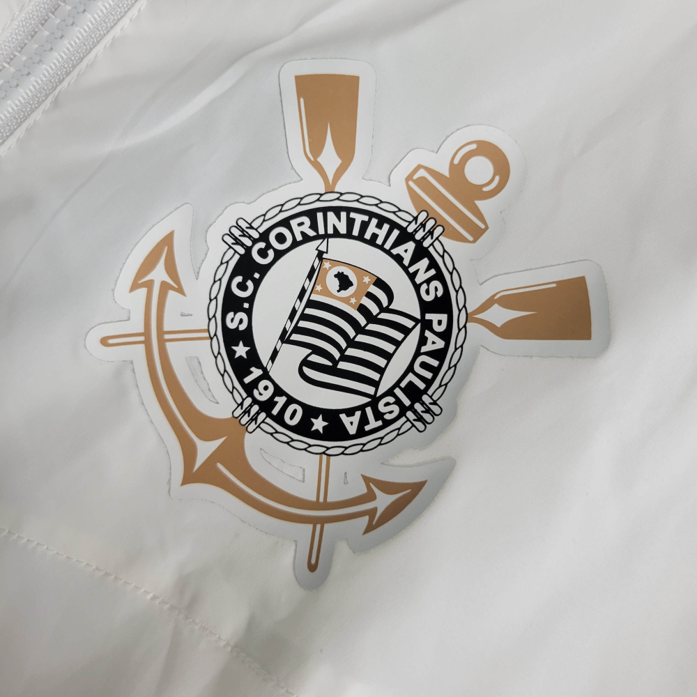 23/24 player windbreaker Corinthians white size S-XXL