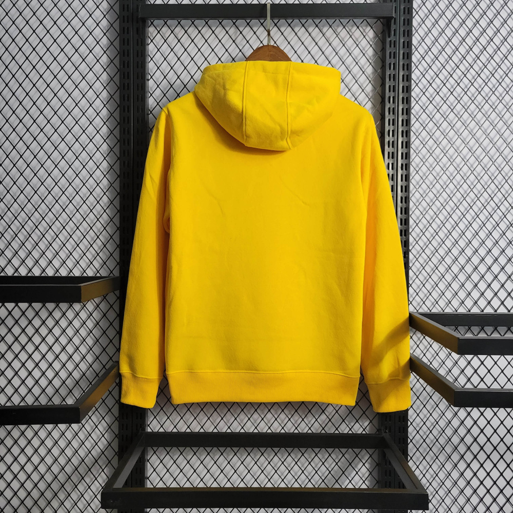 brazil  Yellow Hoodie Size S-XXL