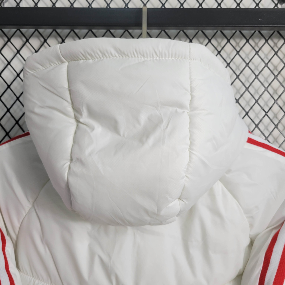 23/24 Warm jacket Flamengo white size S-XXL