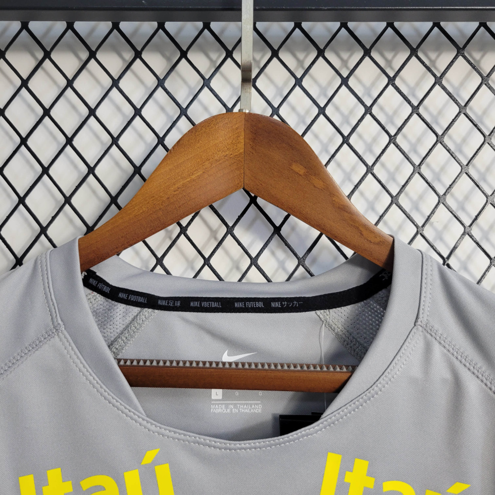 Brazil Training Shirt Grey Size S-XXL