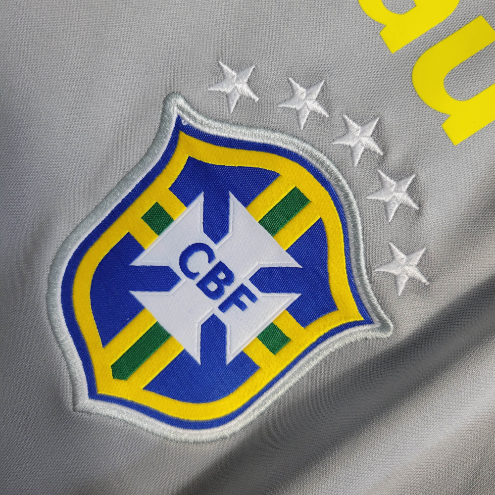 Brazil Training Shirt Grey Size S-XXL
