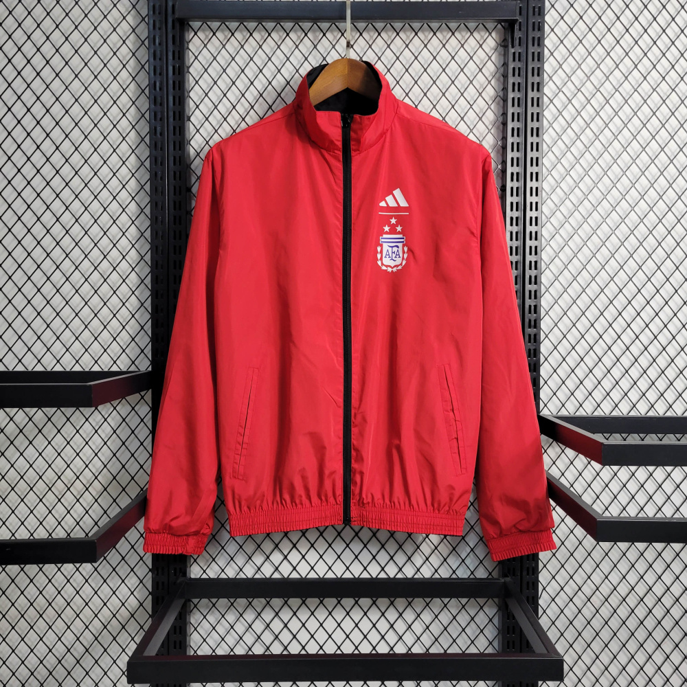2023 Double-sided Windbreaker Argentina 3-star size S-XXL