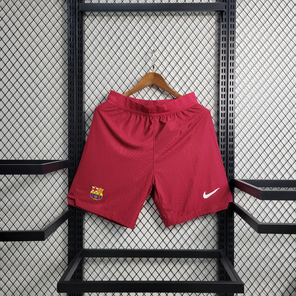 23/24 Player Shorts Barcelona Red Size S-3XL