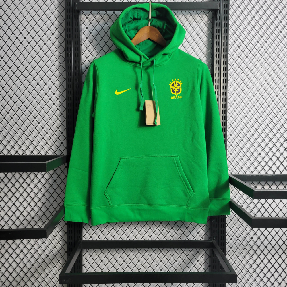brazil  Green Hoodie Size S-XXL