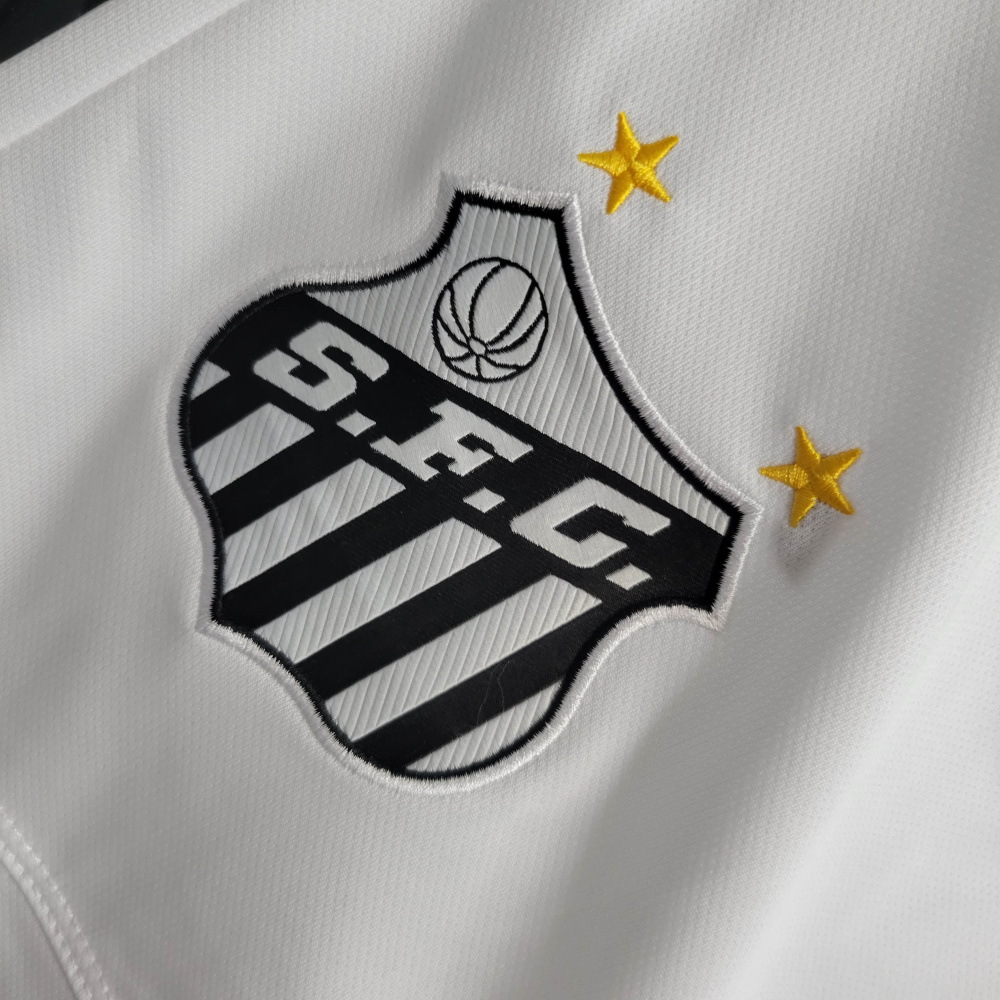 23/24 Shorts Santos White Size S-4XL