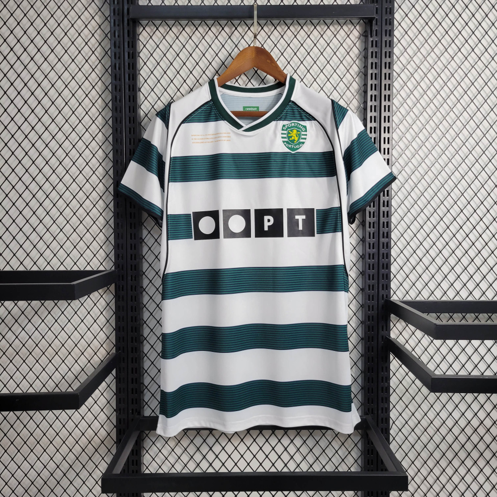 Retro 01/03 Sporting Lisbon Home Size S-XXL