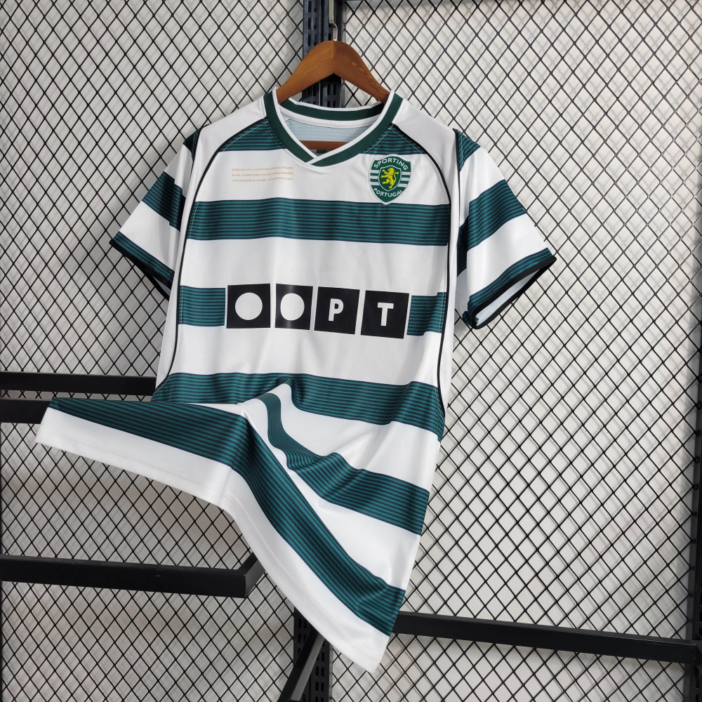 Retro 01/03 Sporting Lisbon Home Size S-XXL