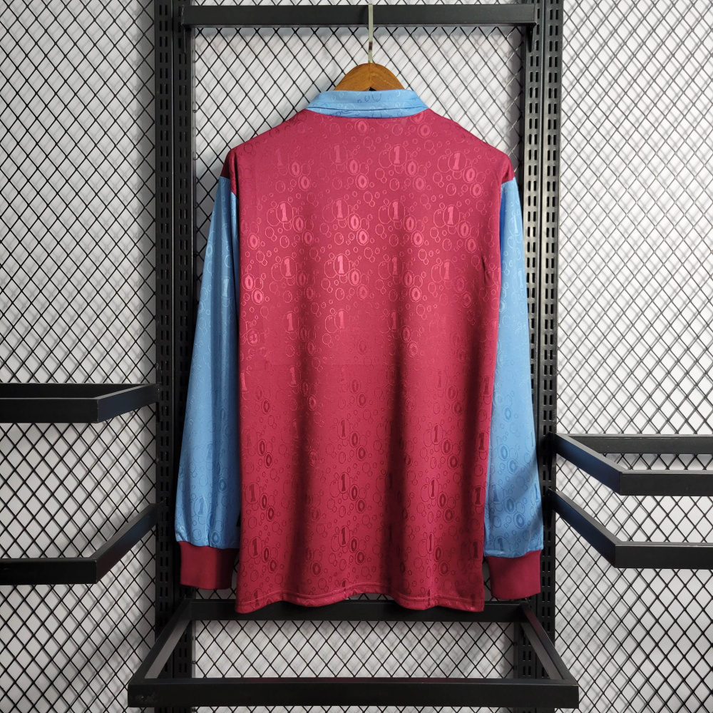 Retro 1995/97 West Ham United Long Sleeve Home