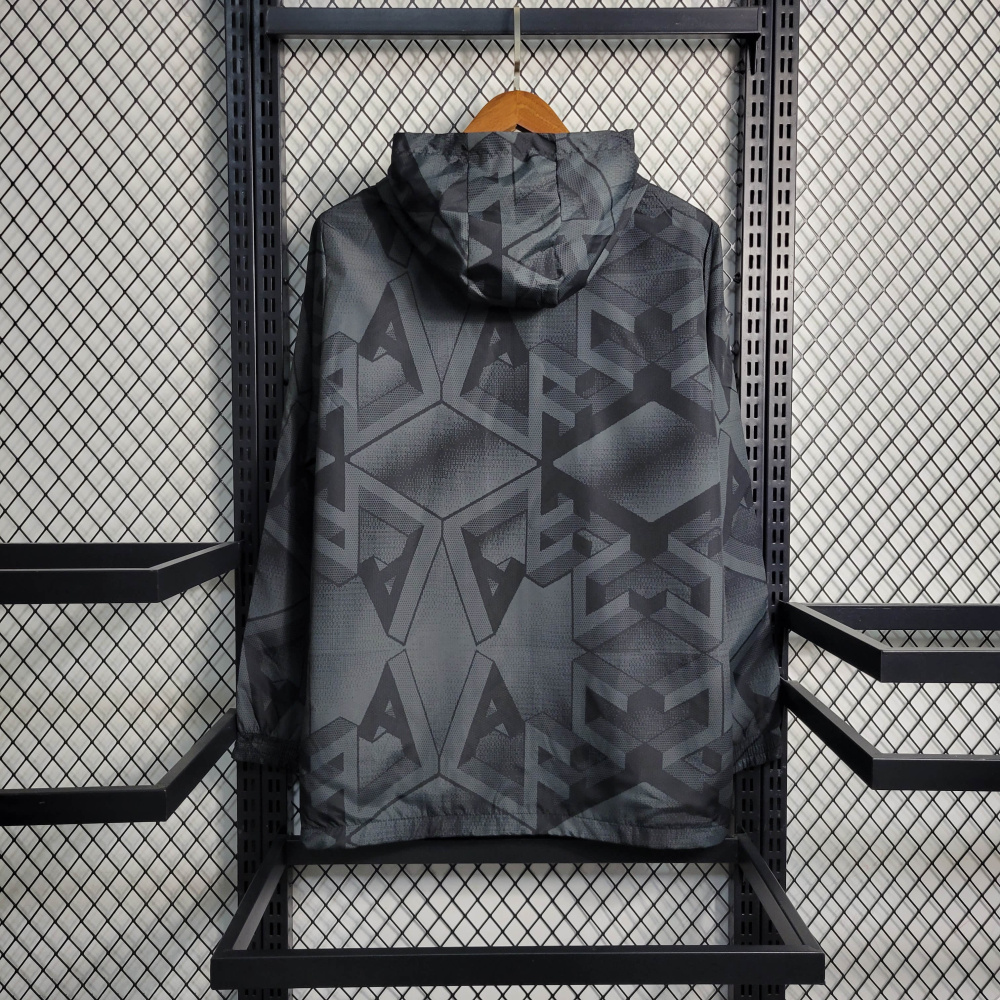 22/23 Windbreaker Arsenal Black Size S-XXL