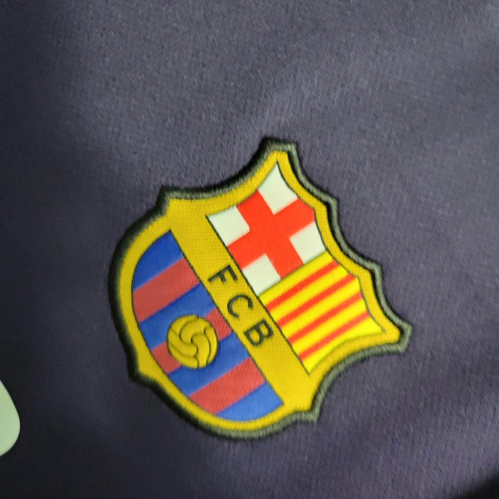 Retro 16/17 Barcelona Guest Long Sleeve Size S-XXL