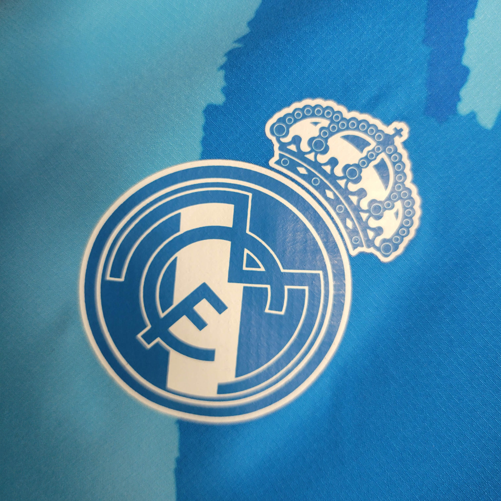 Windbreaker Real Madrid Blue Size S-XXL