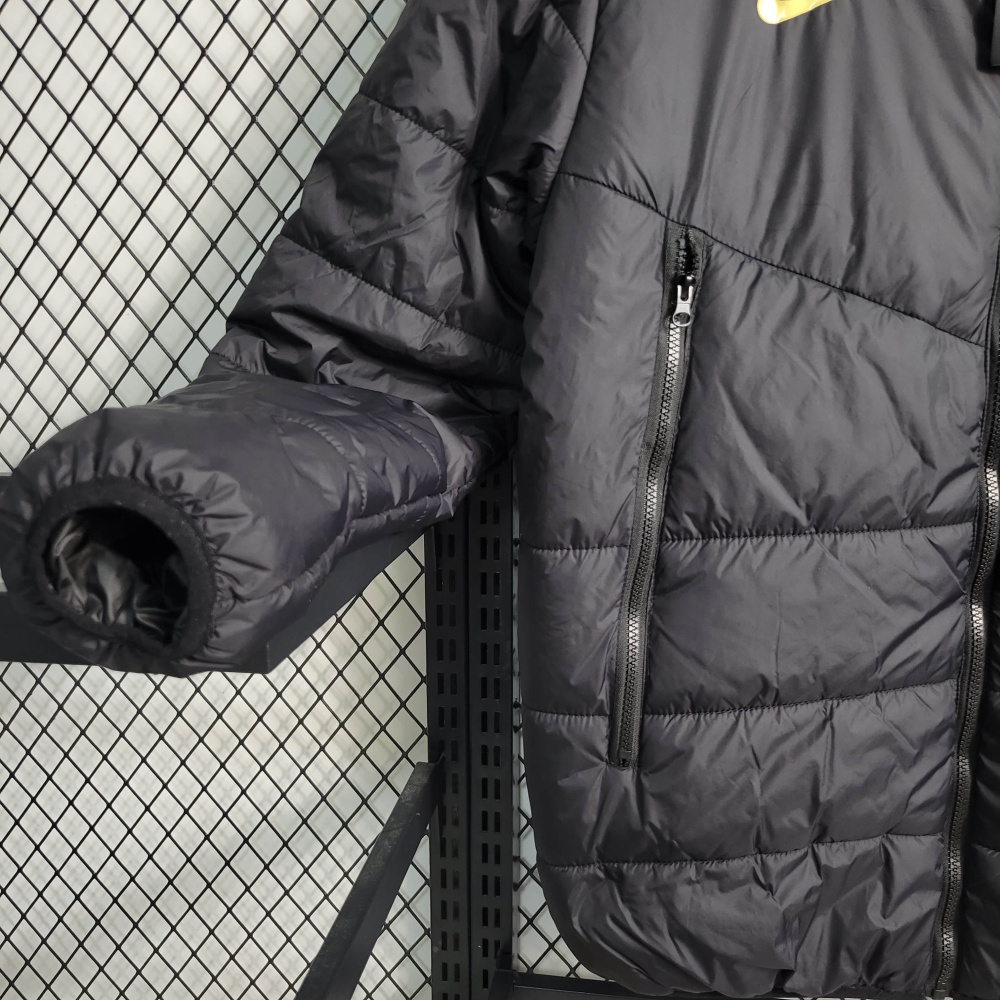 Cotton warm jacket Barcelona black size S-XXL