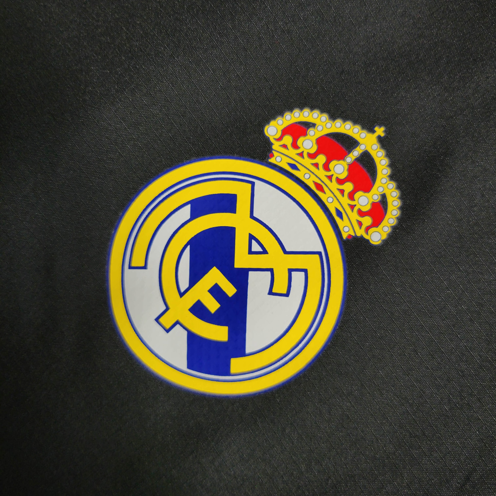 Windbreaker Real Madrid Black Size S-XXL