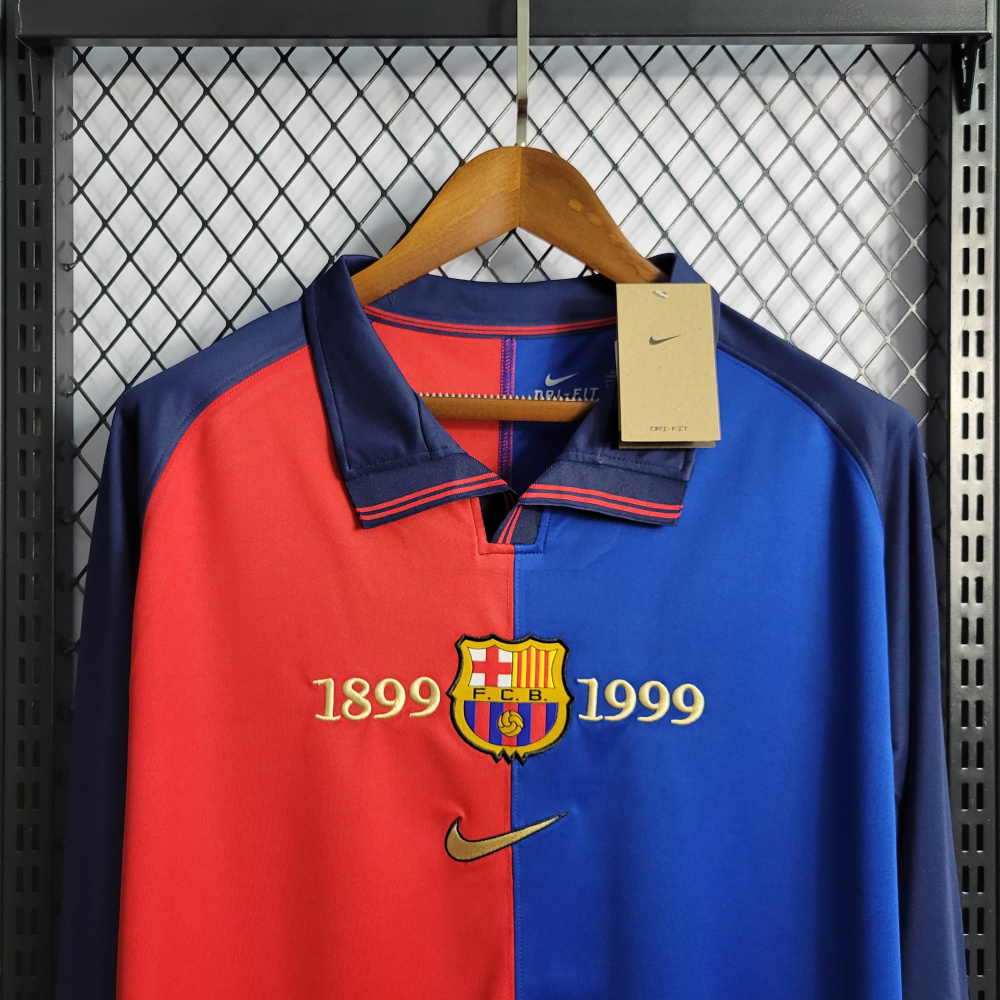 Retro Barcelona Centenary Edition Long Sleeve S-XXL