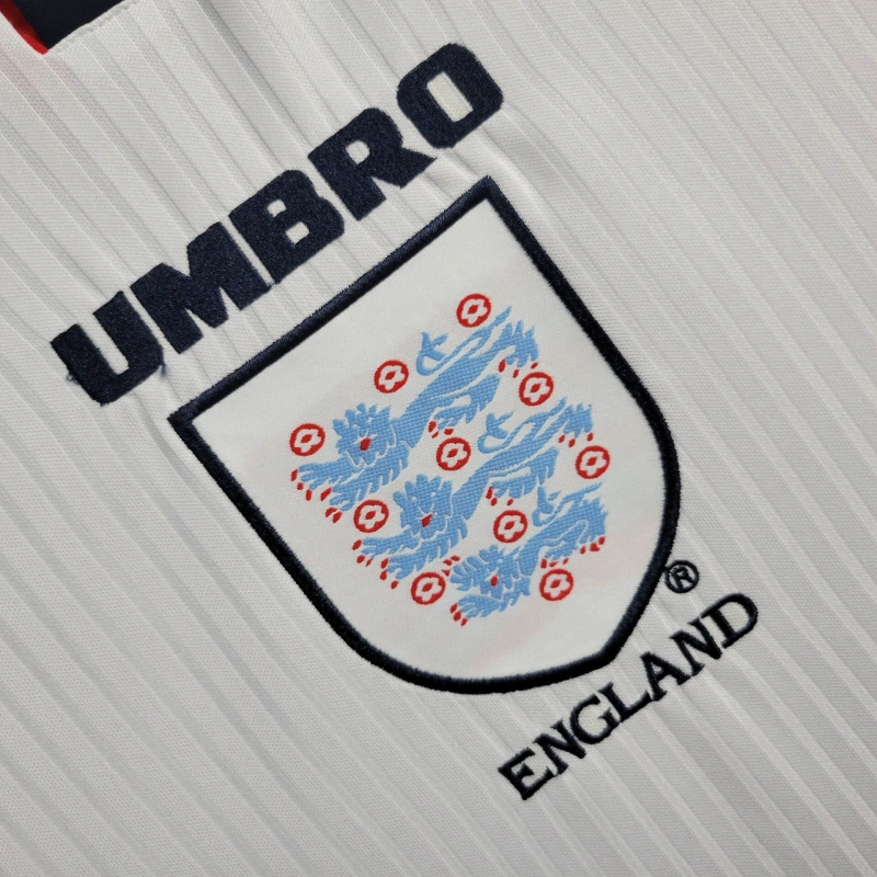 Retro 1998 England home Long sleeve