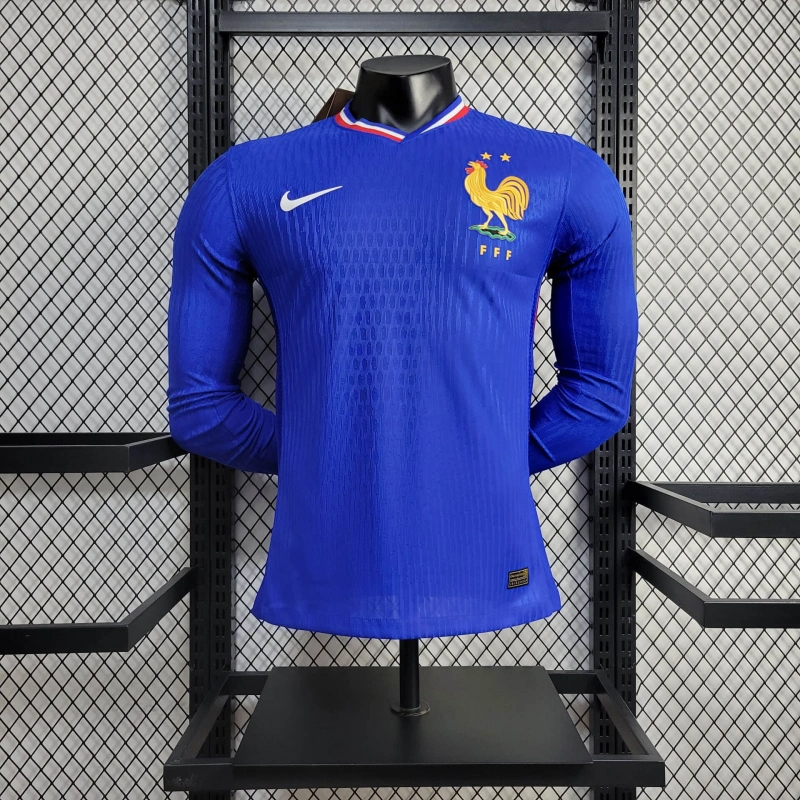 24/25 player France Home Long sleeve