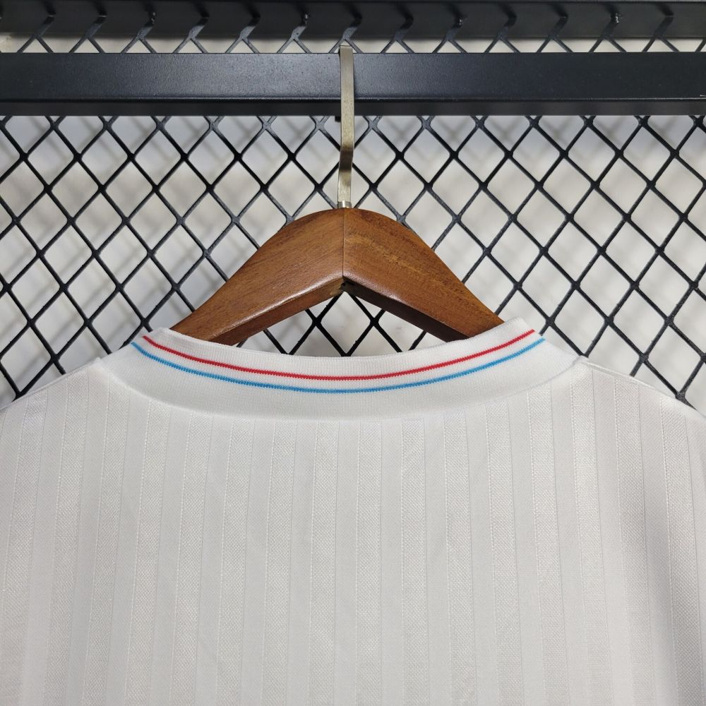 Marseille Home 1990 Retro Football Team Shirt