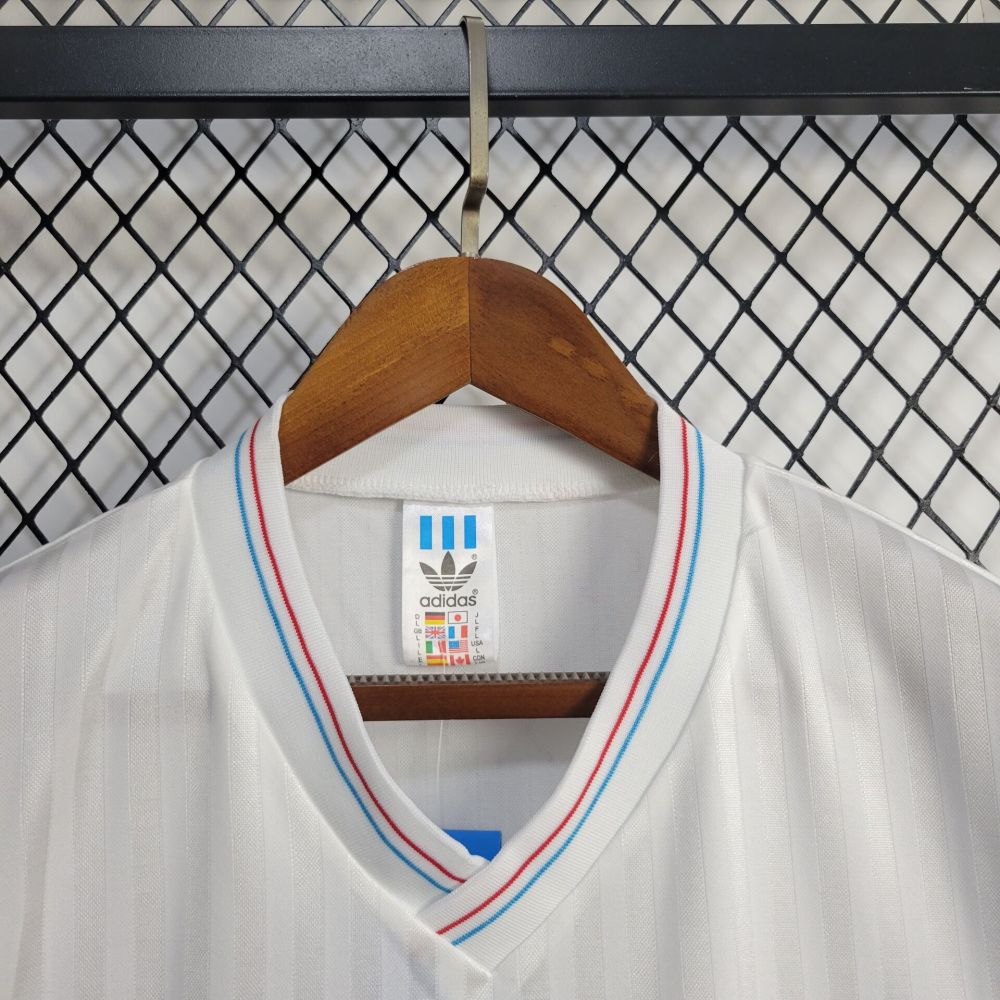 Marseille Home 1990 Retro Football Team Shirt