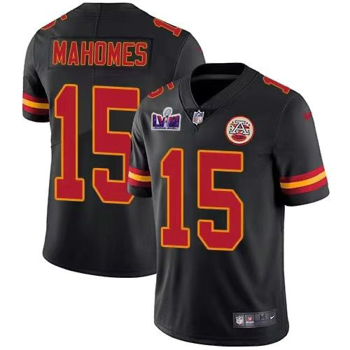 24th Super Bowl NFL Kansas City Chiefs Chiefs Football Uniform No. 15 Mahomes Jersey Sportswear