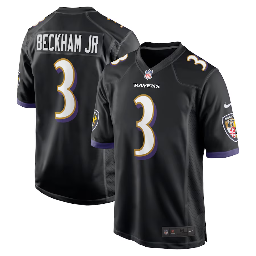 Odell Beckham Jr. Baltimore Ravens Nike Game Jersey