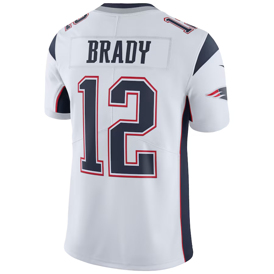 Men's Tom Brady White New England Patriots Vapor Untouchable Limited Player Jersey
