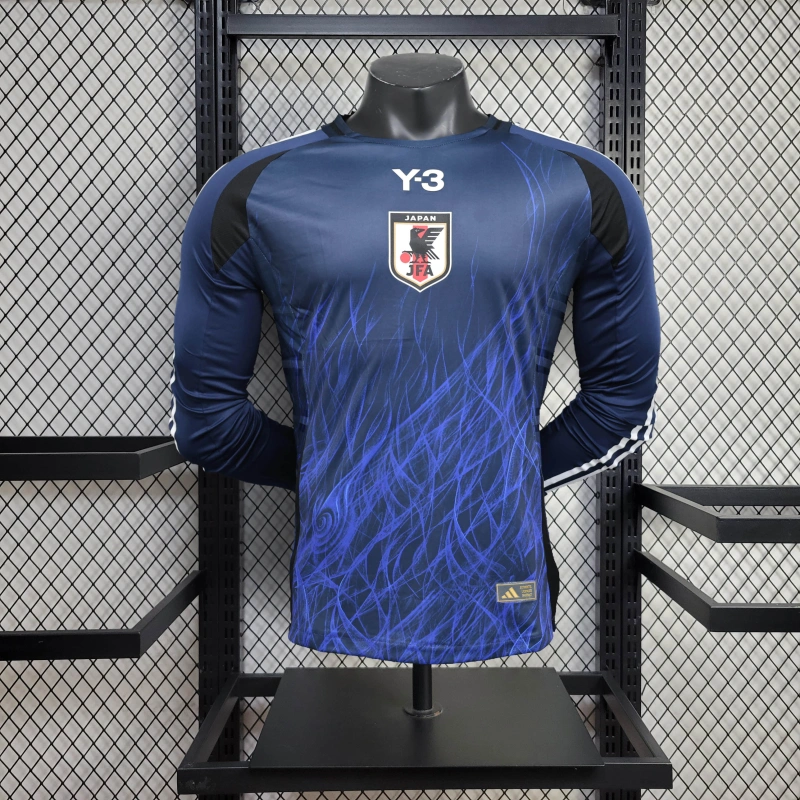 Japan Special edition Y3 long sleeve player 24/25 Footballteam shirt jersey
