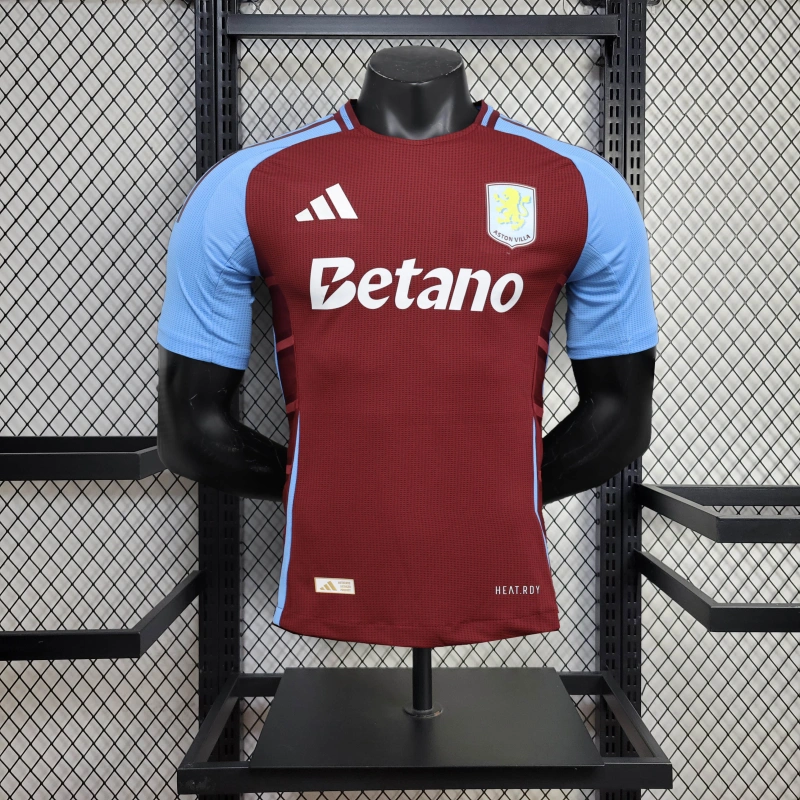 Aston Villa home player 24/25 football team shirt jersey
