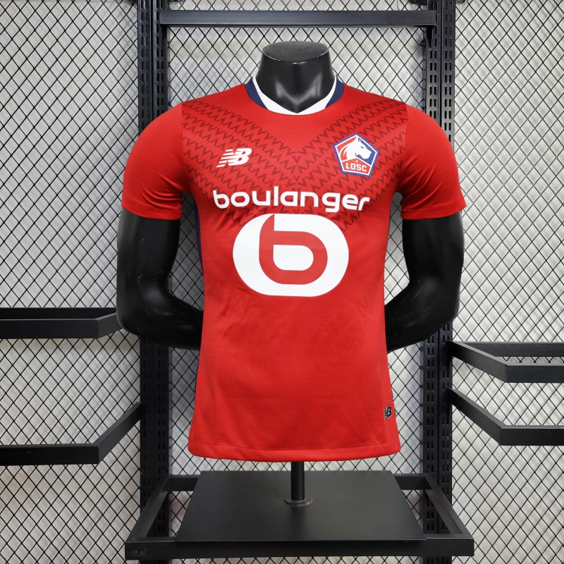 Lille Osc Home 24/25 player Football team shirt jersey