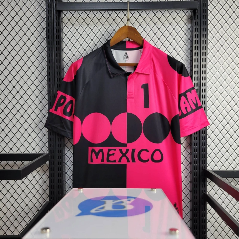 Mexico goalkeeper 1998 World cup Retro Football Team Shirt jersey