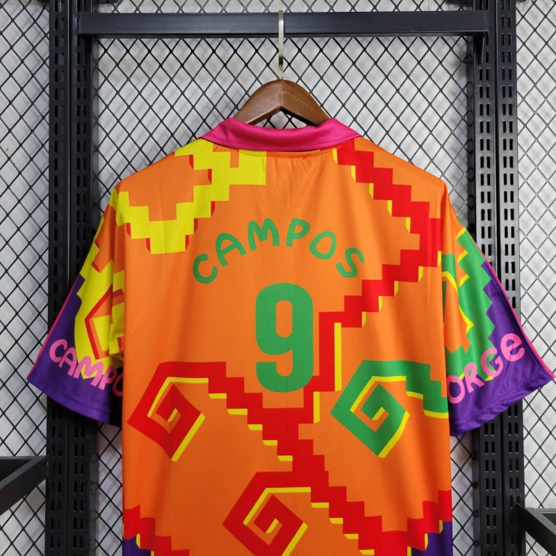 Mexico goalkeeper Retro Football Team Shirt jersey