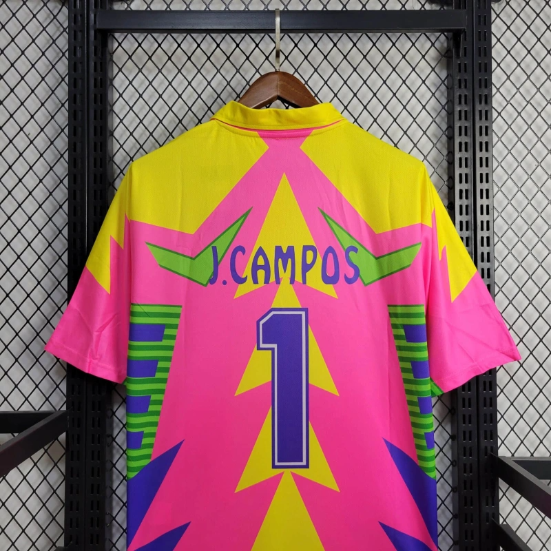 Mexico goalkeeper Retro Football Team Shirt jersey