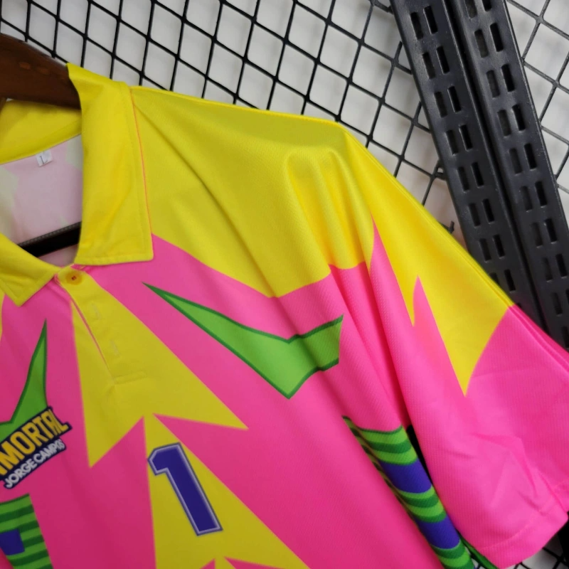Mexico goalkeeper Retro Football Team Shirt jersey