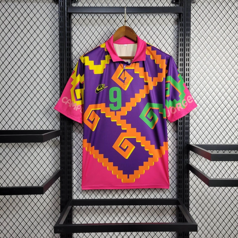 Mexico goalkeeper Retro Football Team Shirt jersey