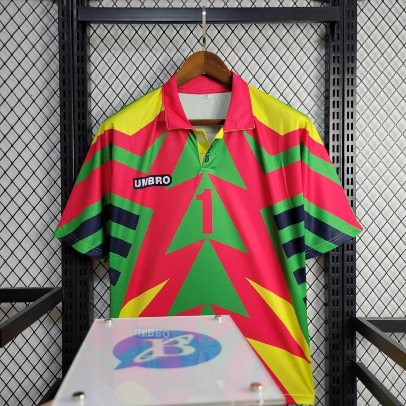 Mexico goalkeeper 1998 World cup Retro Football Team Shirt jersey