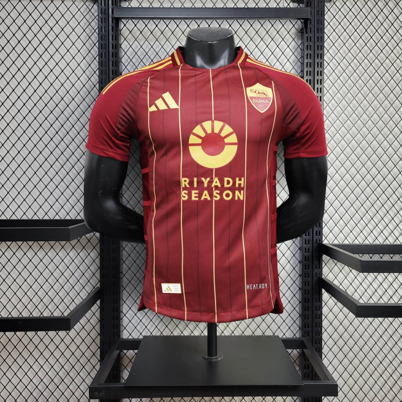 AS Roma Home court 24/25 player Football team shirt Jersey